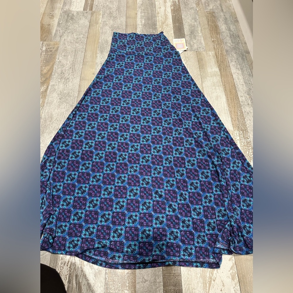 Lularoe Maxi Skirt, long, waistband, can be worn as a strapless dress, XS